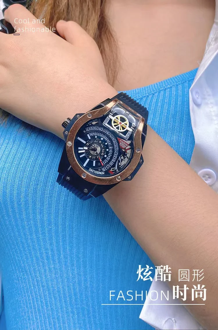 ساعت لاکچری کوارتز گلدن هاور Domineering Luxury Men's Watches 18 Hf662707a21be41a2aacad1cc5a6d8804l