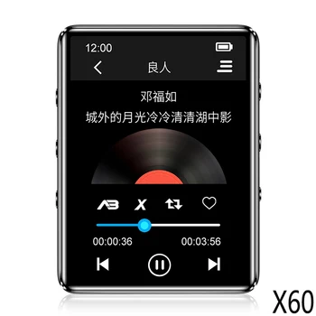 

Original touch full screen Bluetooth 5.0 mp3 player Metal with built-in speaker, e-book recording FM radio