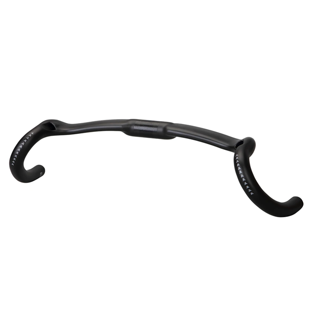 Carbon Gravel Bicycle Handlebar 370/390/410/430mm Big Flare Bar Cyclocross Road Bike