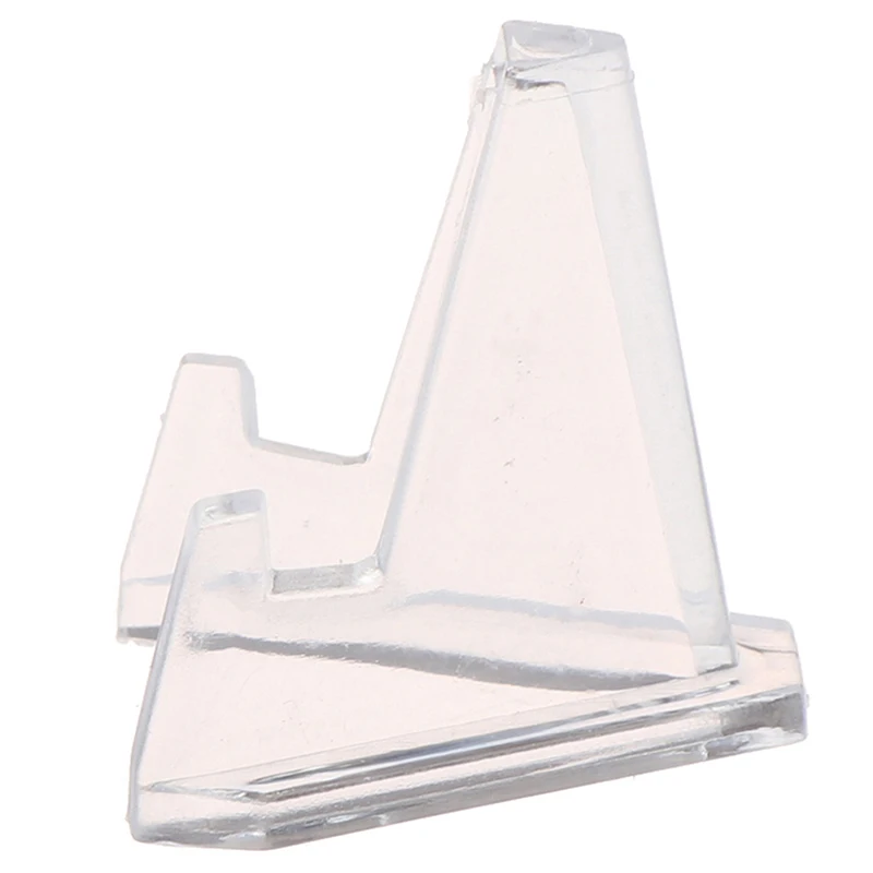 1Pc Card Display Show Stand Acrylic Jewellery Stand Holder Collectibles Coins Easel Medal Badge Holder