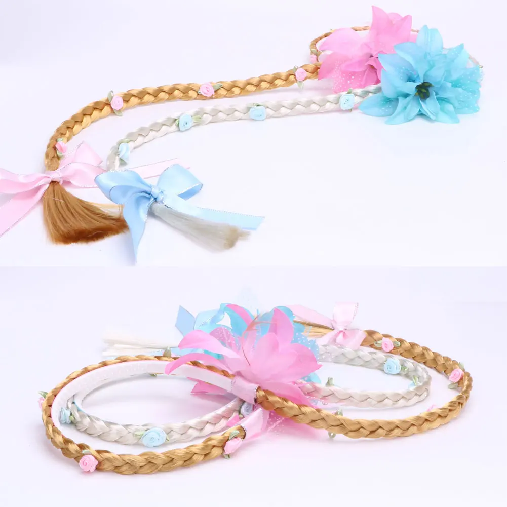 Styles Kids Girls Rapunzel Princess Headband Hair 15 Hf662a8df6ba5429a909dddfa58e9b2585