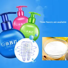 Пресс-тип пищевая Сода зубная паста отбеливание зубов Чистка гигиены уход за полостью рта зубная паста для ухода за зубами# YJ2