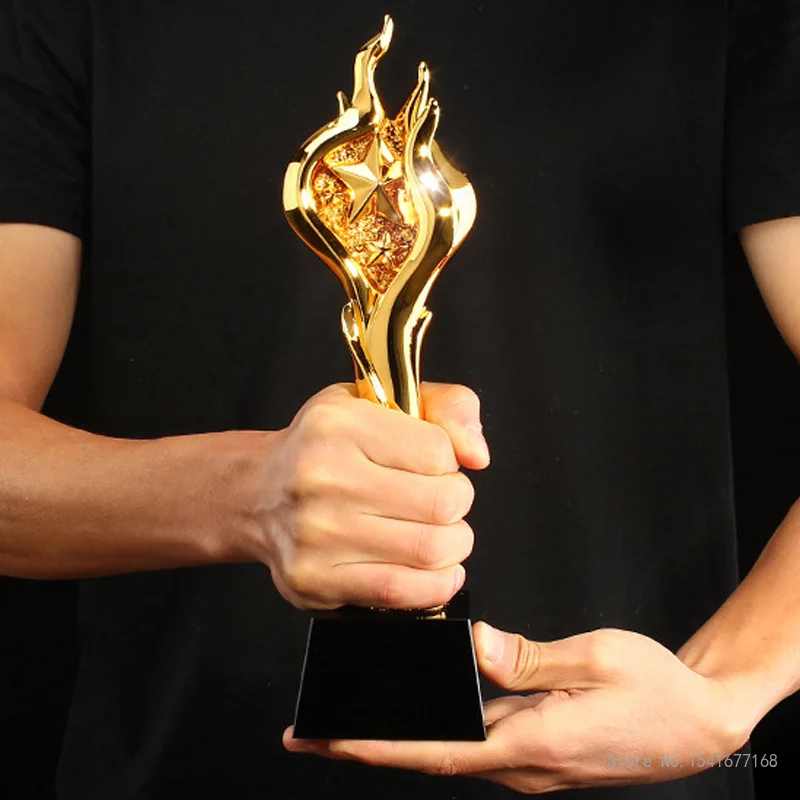 Premio Trofeo Trofeo Trofeo Personalizzato, Trofeo Coppa D'Oro, Campione, Sport, Oggetti Di Scena Educativi, Giocattolo Da Competizione
