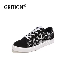 GRITION/Мужская обувь для скейтбординга на плоской подошве; вулканизированные кроссовки для кемпинга; летние мужские кроссовки; Новое поступление года; модная прочная обувь