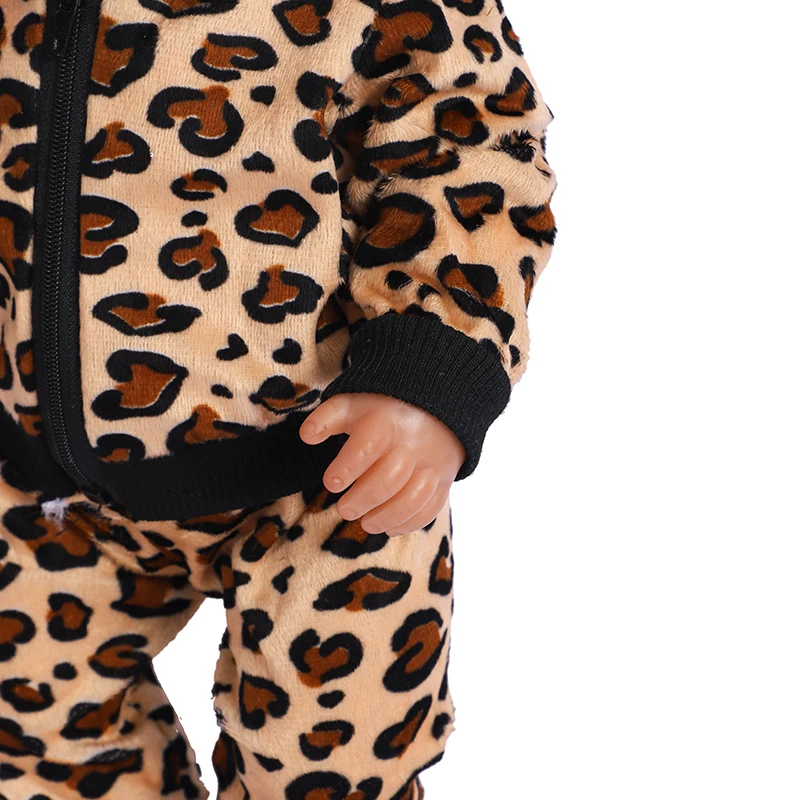 18 Inch Doll Clothes Leopard Print 43 cm Baby Born Clothes American Girl Doll Clothes OG Dolls Dollhouse Accessories Girl Gift 3