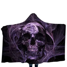 Хэллоуин Shantou шаблон одежда шапка домашнее полотенце детское одеяло плащ с капюшоном зимний шарф женские шарфы шали