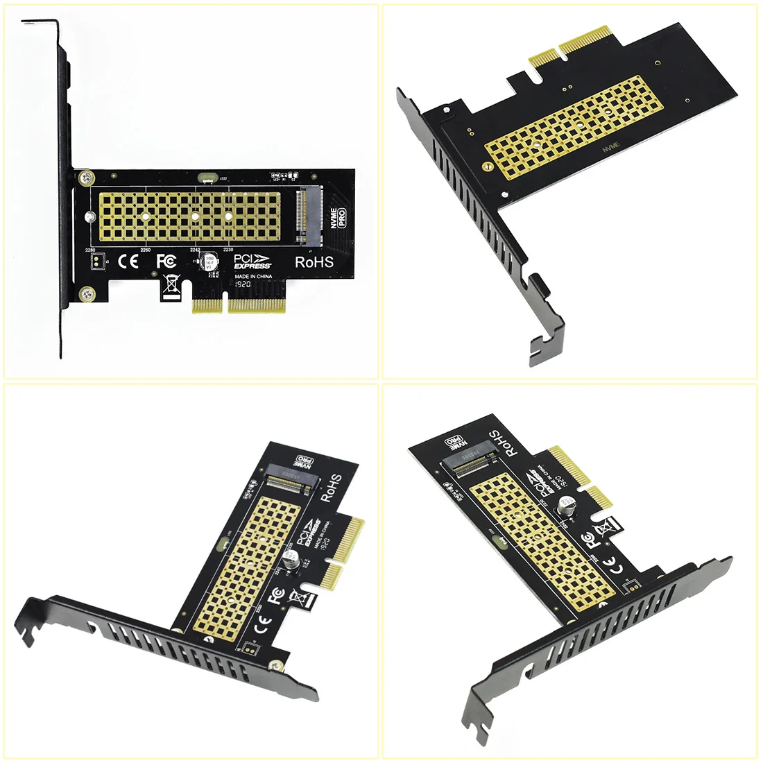 JEYI SK4 Plus M.2 NVMe SSD для PCIE 3,0X4 адаптер карта M ключ для 2230 2242 2260 2280 SSD PCI-e X8 X16 радиатор охлаждения sehark