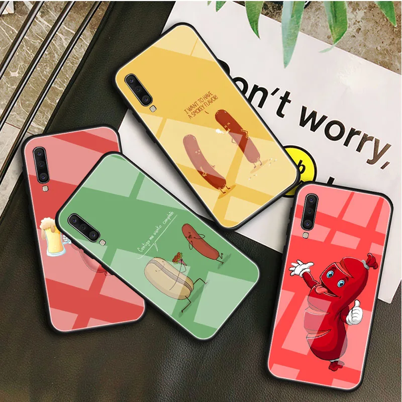 Чехол из закаленного стекла для Samsung Galaxy A10S A10E A20S A20E A30S A40 A50S A60 A70 A80 A90 A6 A7 A8 |