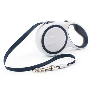 

Two-color printing automatic telescopic pet leash 3 meters Polyester telescopic pet tractor