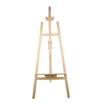 

(From ES)150cm Artist Wooden Folding Painting Easel Frame Adjustable Tripod Display Shelf Outdoors Studio Display Frame