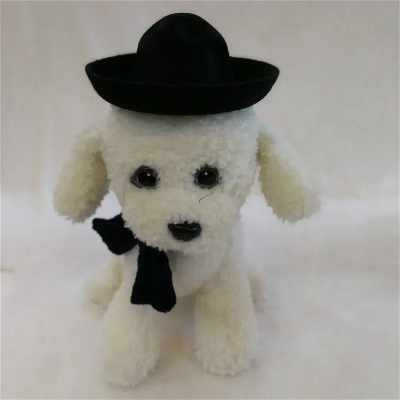 

Pet Dog Cat Cap Bowler Hat round Cap Hard Solid Color Hot Selling