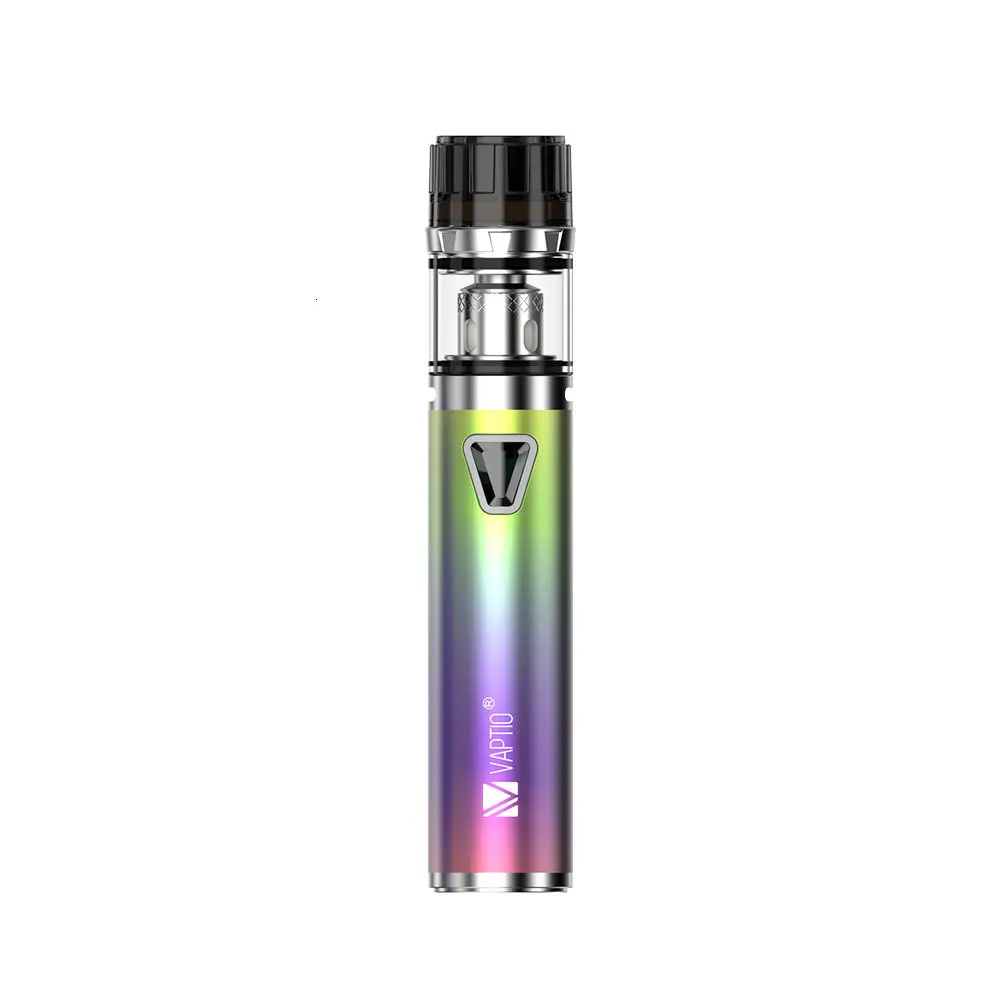Chameleon Великобритания Vaptio Vape ручка Solo F1 комплект встроенный аккумулятор 1650 мАч 2 мл бак 0,25 Ом двухъядерный светодиодный индикатор электронная сигарета - Цвет: Chameleon
