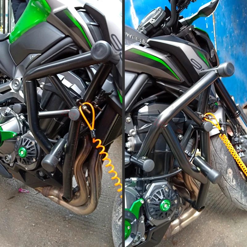 Teng поклонение мотоциклетное ограждение двигателя защита от Краш бар протектор сталь для KAWASAKI z900 Z900 Z 900