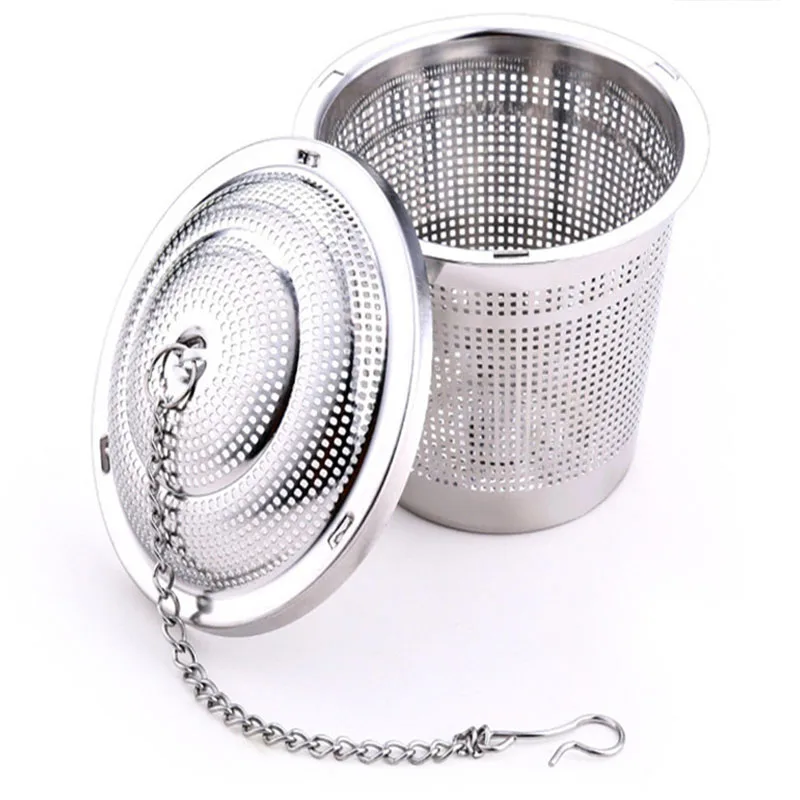 Infusore A Palla Per Tè In Acciaio Inox – Filtro A Rete Per Foglie, Erbe E Spezie