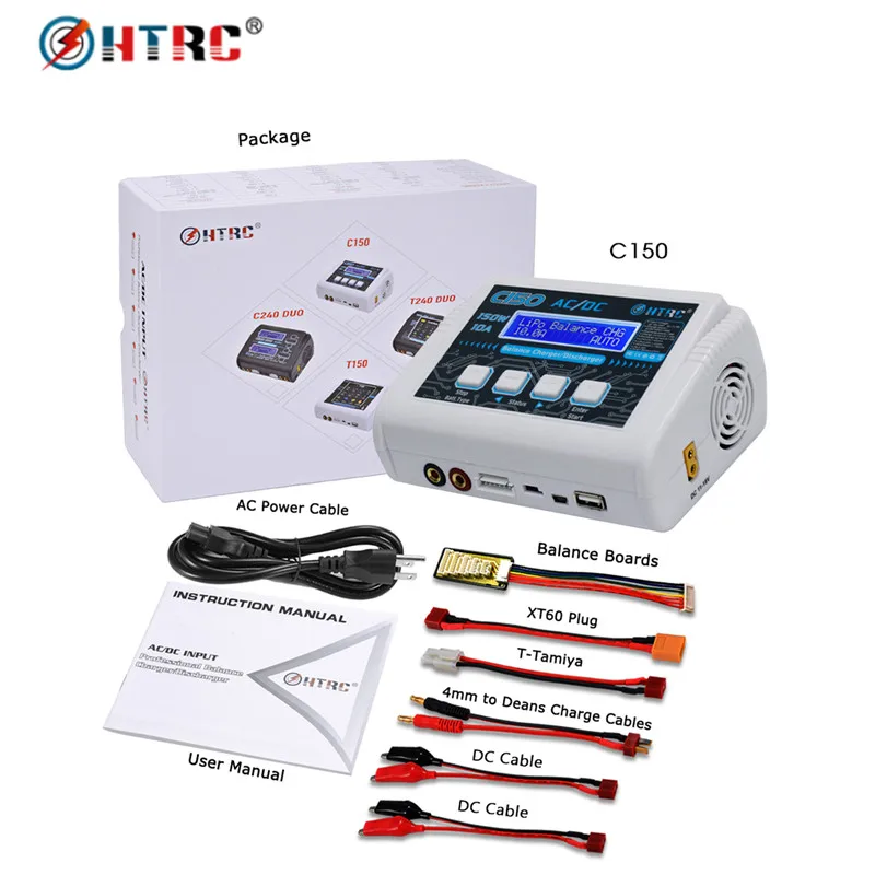 Зарядное устройство Lipo C150 AC/DC 150 Вт 10A RC зарядное устройство для LiPo LiHV LiFe Lilon NiCd NiMh Pb Зарядное устройство