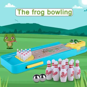 

Children Mini Frog Bowling Desktop Interactive Games Educational Toys Launch Pad Parent-child Interactive Toys