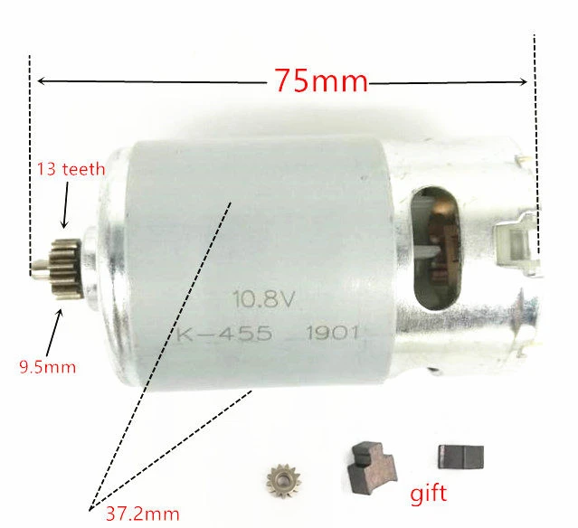 10,8 V 12 V 13 ZäHne Motor Ersetzen für BOSCH GSR10.8 2 LI GSR120 LI H6H7 10,8 V 12 V 13 ZäHne Motor Ersetzen für BOSCH GSR10.8 2 LI GSR120 LI H6H7