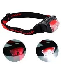 Многофункциональный светодиодный фонарь 4 режима мини Водонепроницаемый лобовой фонарь светодиодный фары белый красный фонарик налобный фонарь с оголовьем