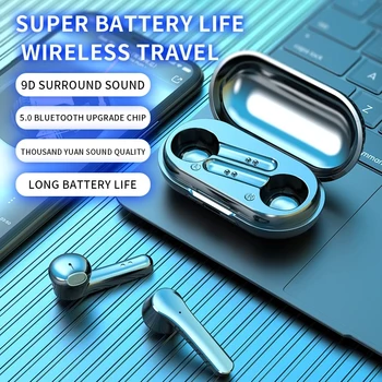 

NEW LB-20 TWS Earphone Bluetooth 5.0 Wireless Headset Mini Earbuds Waterproof In-Ear Headset for Android iOS Smart Phone
