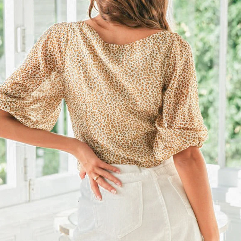 Conmoto, boho, для пляжного клуба, сексуальные короткие рубашки, для женщин, на шнуровке, с оборками, винтажные топы, рубашки, повседневные, цветочные, женские рубашки