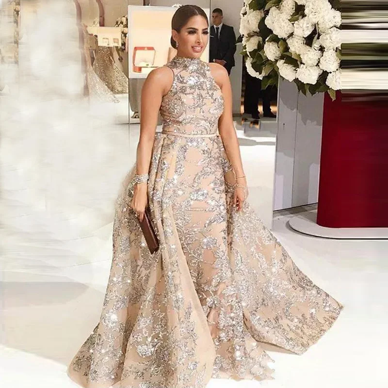 Sparkly Sequin Evening Dresses Long 