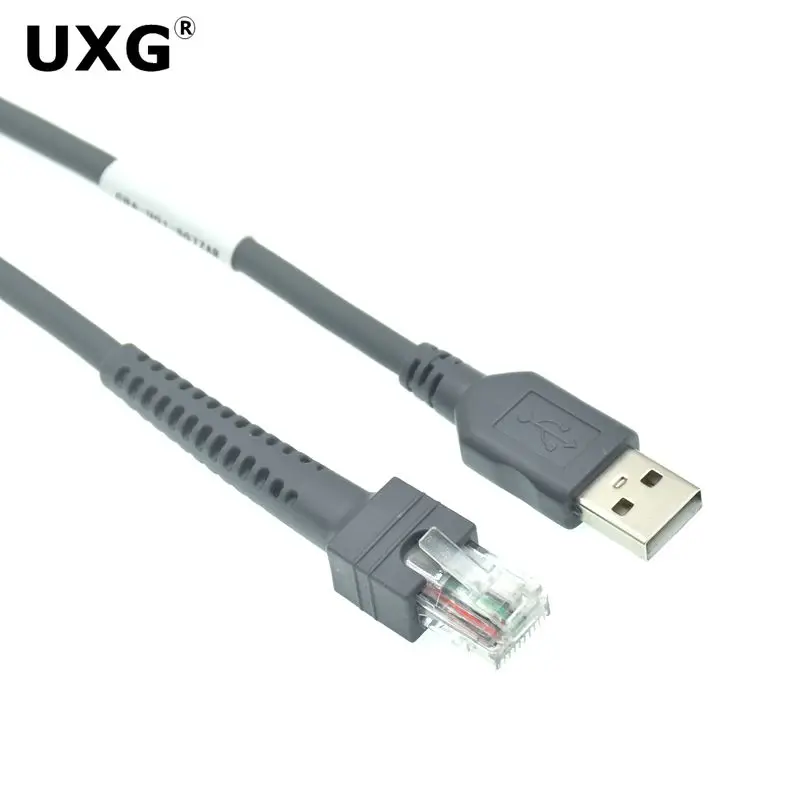 

Кабель для сканирования данных LS2208 с Usb-портом RJ48 и разъемом RJ50, кабель для сканирующего устройства, подходящий для Zebra Xunbao Motorola Honeywell Delijie