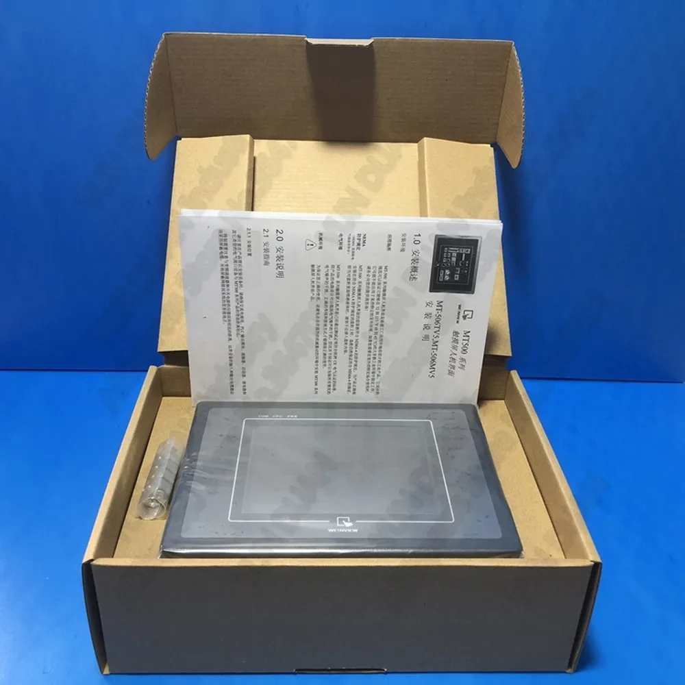 Панель управления сенсорным экраном Weintek 5 6 дюйма MT506MV 5WV HMI TFT LCD 6X320 пикселей 4M DRAM 234