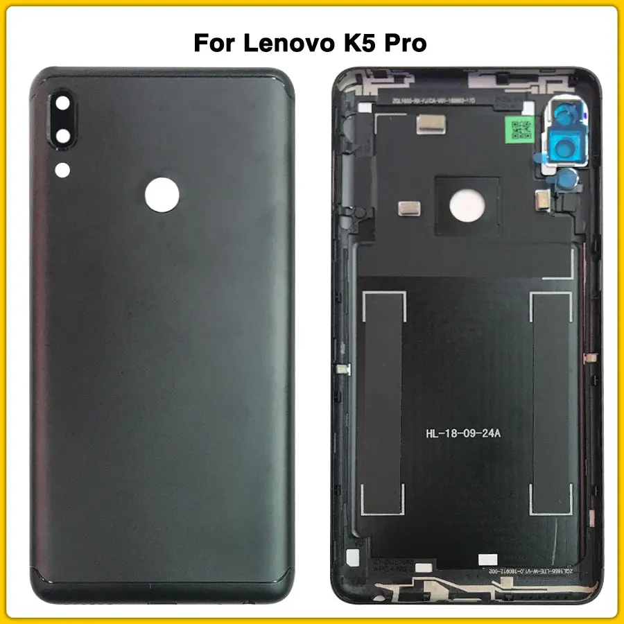 K5pro сзади Корпус чехол для lenovo K5 Pro Батарея крышка задней стороны специально для Корпус задний Чехол Батарея чехол Запчасти для авто
