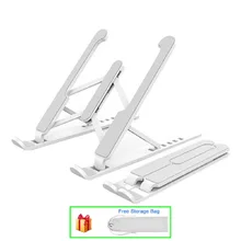 Soporte ajustable para ordenador portátil, accesorio antideslizante y plegable para Macbook Pro Air