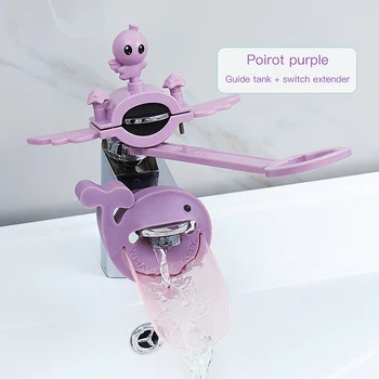 

Portable Child Baby Hand Washing Aid Aqueduct Extender Faucet Lengthened Hand Washing Device Guide Sink Extender Aqueduct