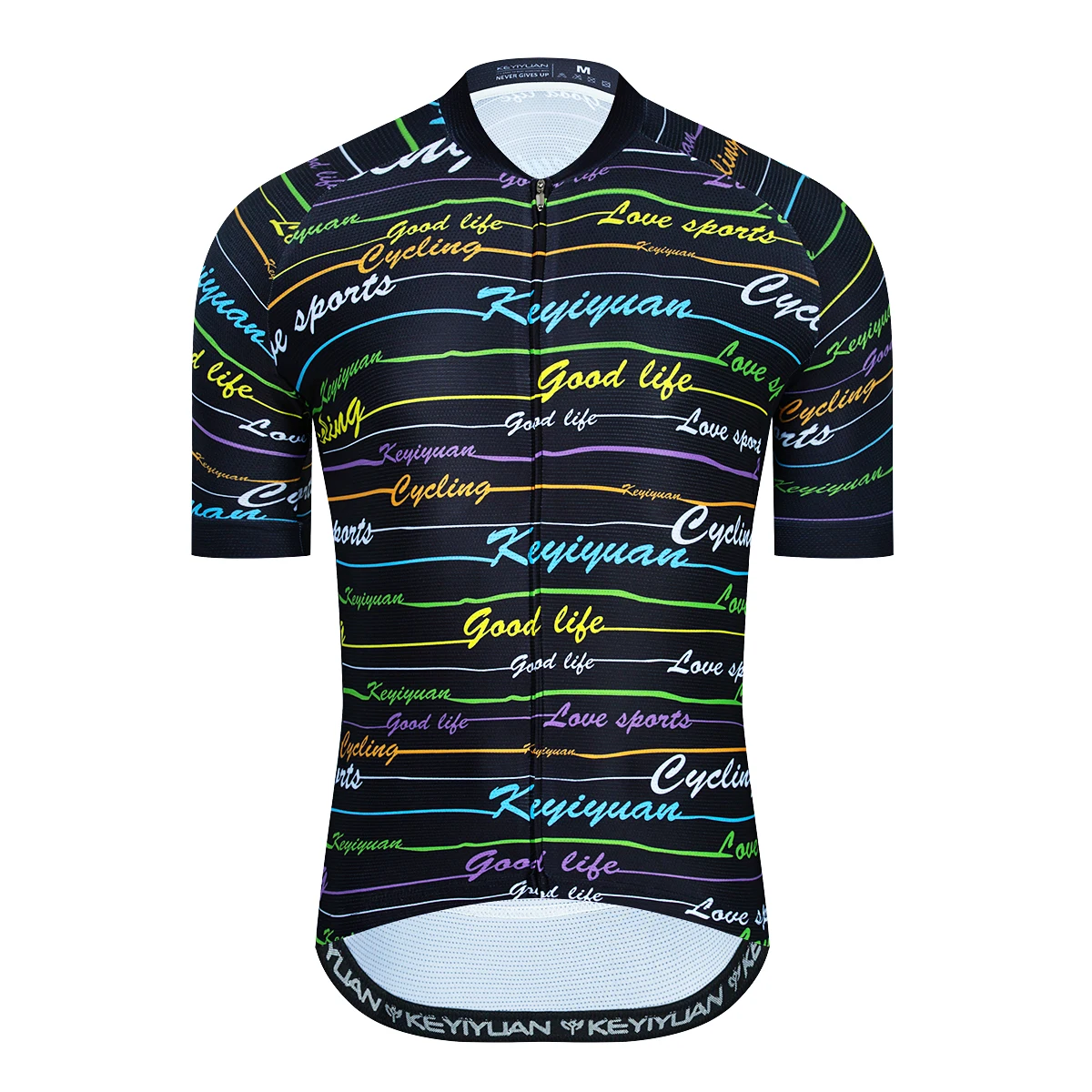 

KEYIYUAN Men Short Sleeve Cycling Jersey Tops Road Bike Clothing Team Bicycle Sports Wear Summer Riding Mtb Shirt Roupa Ciclismo