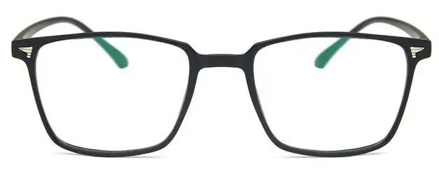 New Classic Square Eyeglasses Frame Men Brand Designer Fashion Women Decoration Optical Glasses males - Цвет оправы: matt black