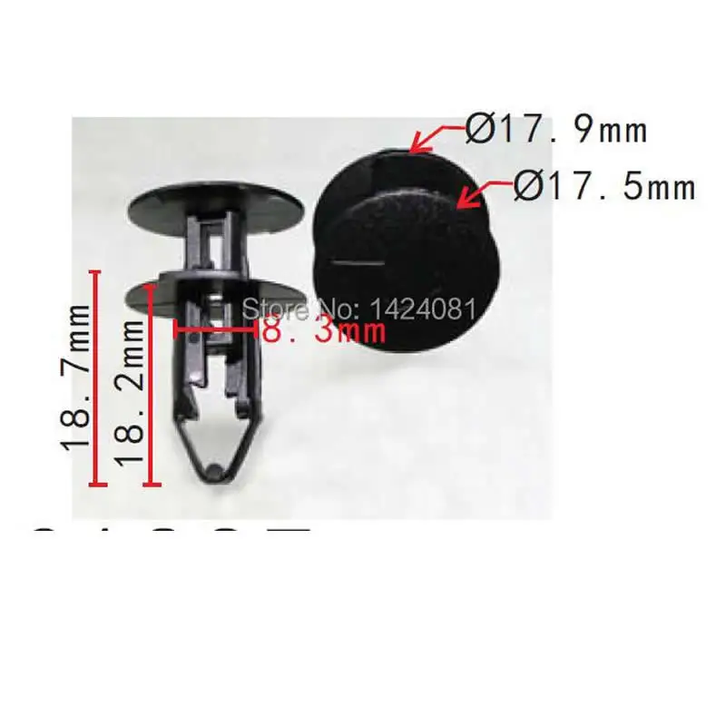 

50X/100x /500x OEM нейлоновые Фотоэлементы и крепежи, зеркальный фиксатор бампера для RENAULT # 054000001R
