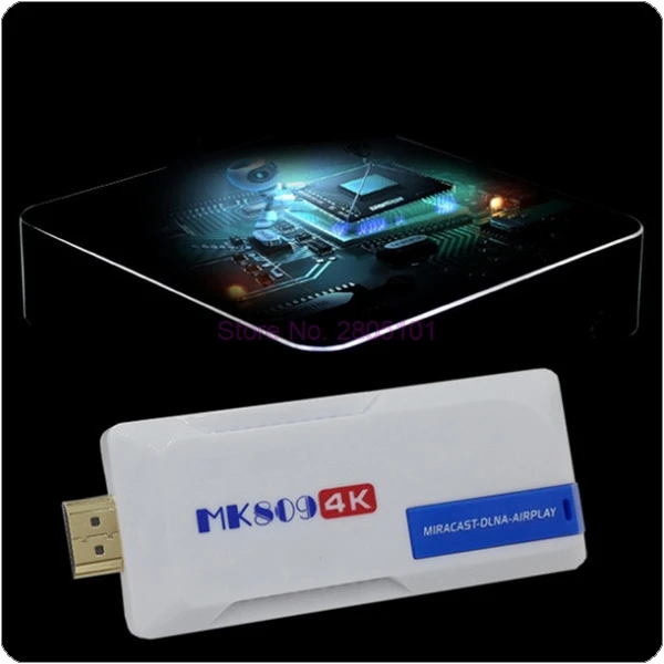 20 шт. ТВ-приставка MK809 с четырёхъядерным процессором RK3288 ОЗУ 2 Гб ПЗУ 8 ГБ H.265 Bluetooth 4