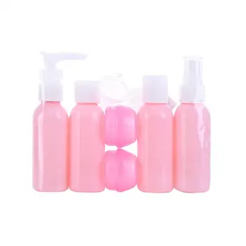 

6pcs Portable Travel Bottle Set Spray Bottle for Shampoo Perfume Emulsion Lotion Cream