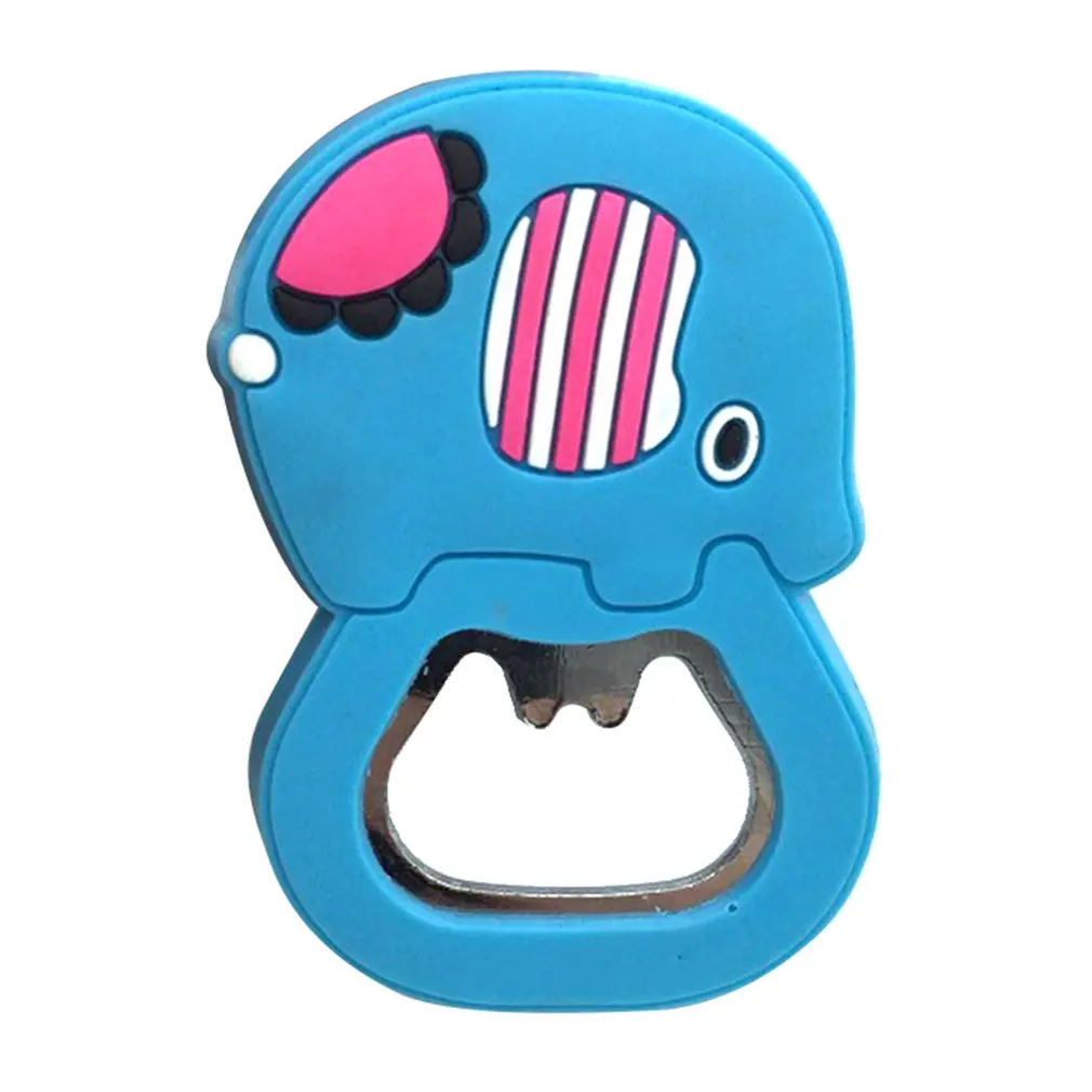 Creative Silicone Bottle Opener Cute Cartoon Beer Stainless Steel Plastic |