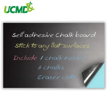 

Self-adhesive Blackboard Chalkboard Wall Sticker Erasable Writing Drawing Boards Memo Notes School Home Office Decor Stationery