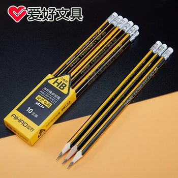 

10/12 Pcs Drawing Pencil Set 2B Wooden Pencil Professional Sketch And Drawing Writing Pencil Office School Stationery Supplies