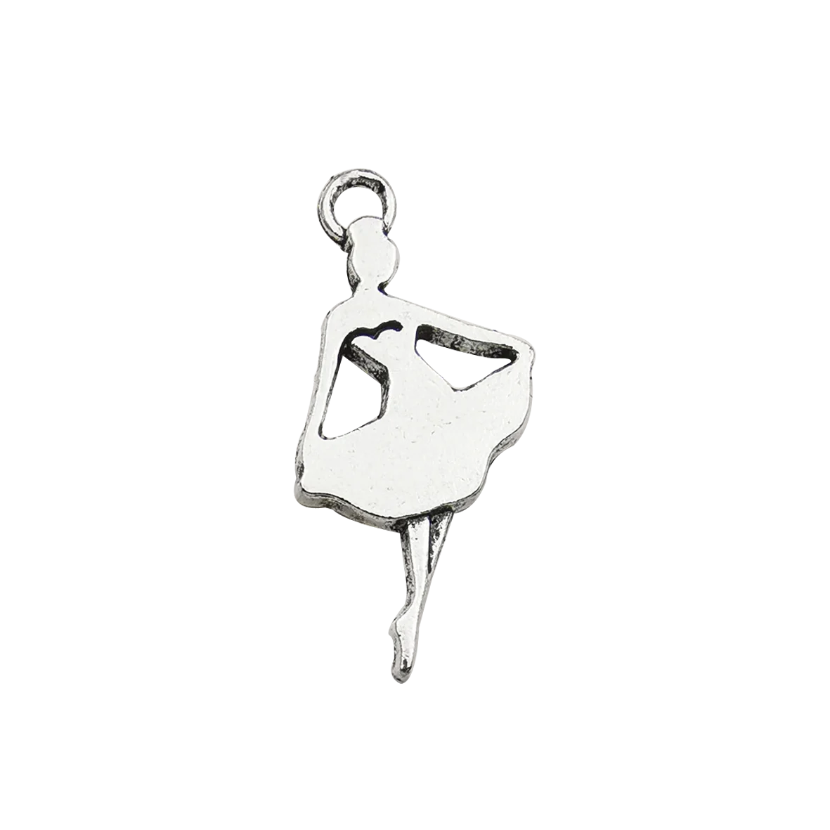 60pcs Antique Silver Ballerina Ballet Dancer Charms For Diy Necklace Bracelet Jewelry Making M290 Charms Aliexpress