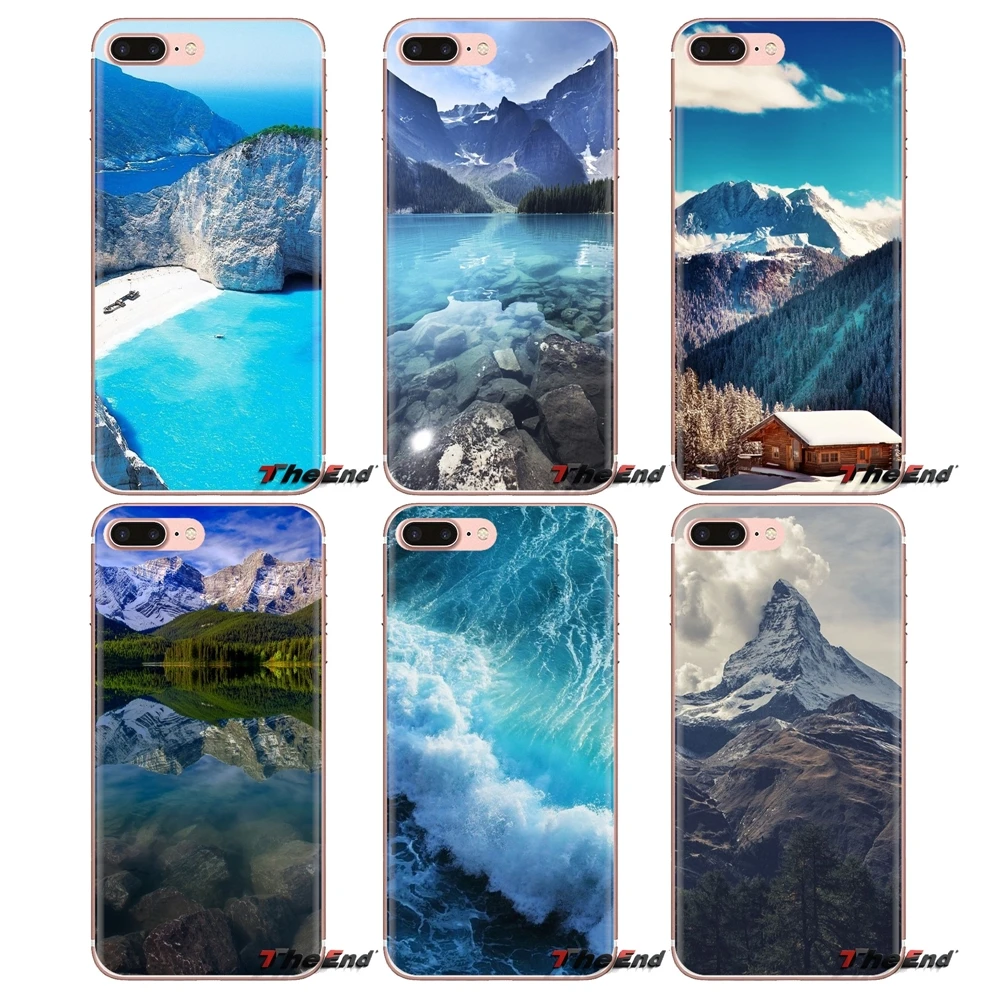 Прозрачные мягкие чехлы для huawei mate Honor 4C 5C 5X6X7 7A 7C 8 9 10 8C 8X20 Lite Pro HORUS Europe Blue Sea |