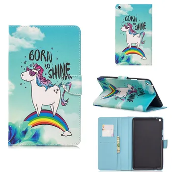 

Slim Magnetic Folding Tablet Case For Huawei MediaPad T3 8''Case Cute Butterfly Tablet Cover For Huawei T3 8 Case KOB-L09/W09