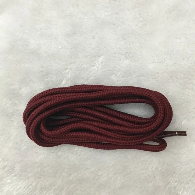 1 Pair Classic Solid Round Shoelaces Durable Polyester Shoe laces Boot Laces Sneaker Shoelace 21 Colors 70cm 90cm 120cm 150cm Red dates