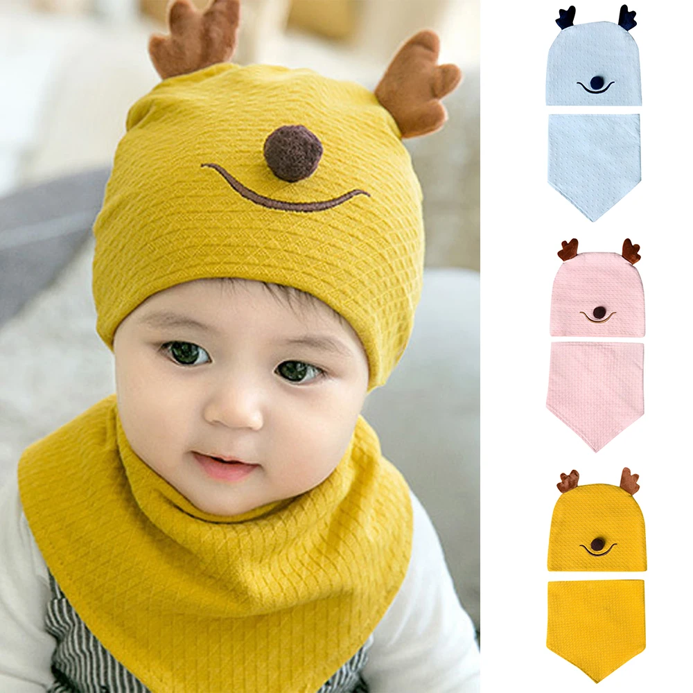 yellow baby beanie hat