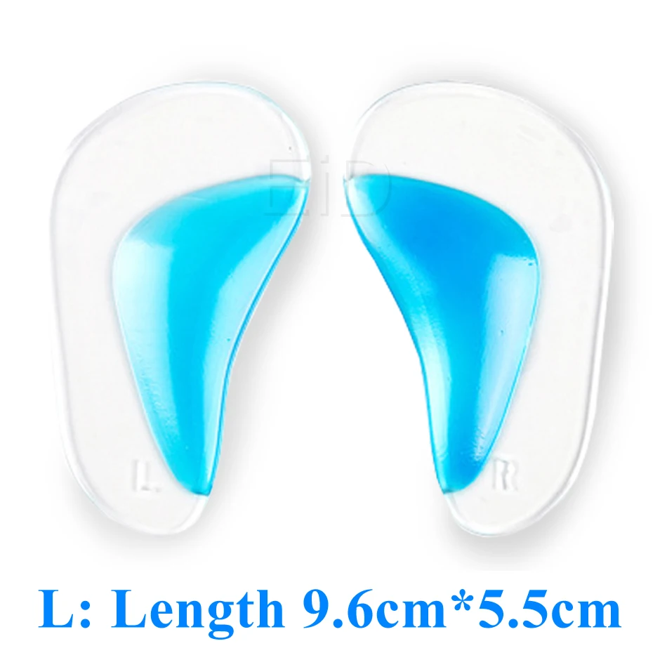 L for adult 1 пара корректирующих стелек, ортопедические стельки для ног, плоские вставки для ног, инструмент для ухода за ногами для взрослых и детей - Цвет: L for adult