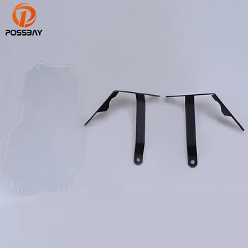 

POSSBAY Motorcycle Headlight Cover Motorbike Front Lamp Protectors With Iron Bracket Set Fit For BMW R1200GS 2013-2016