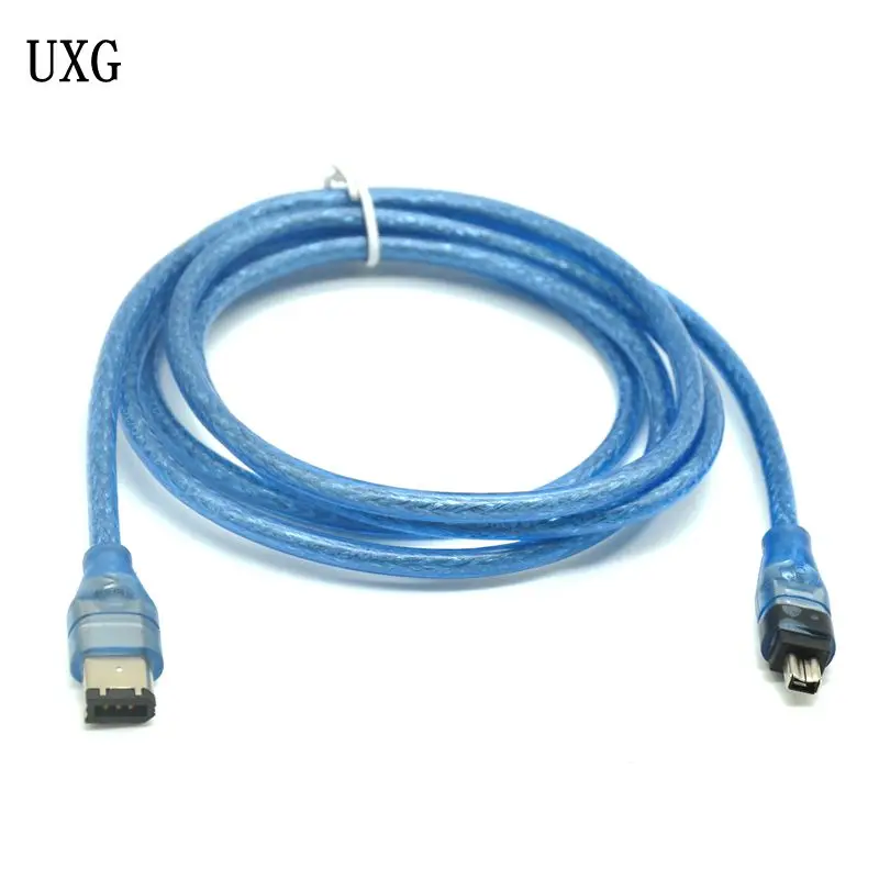 4 P Pin до 6 IEEE 1394 для адаптера iLink кабель Firewire Кабель DV камеры 5 футов | Компьютеры и