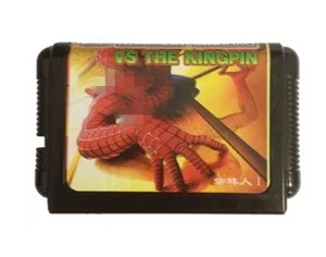 Spider Men VS. Картридж Kingpin для игр MD 16 бит консоли MegaDrive Genesis | Электроника