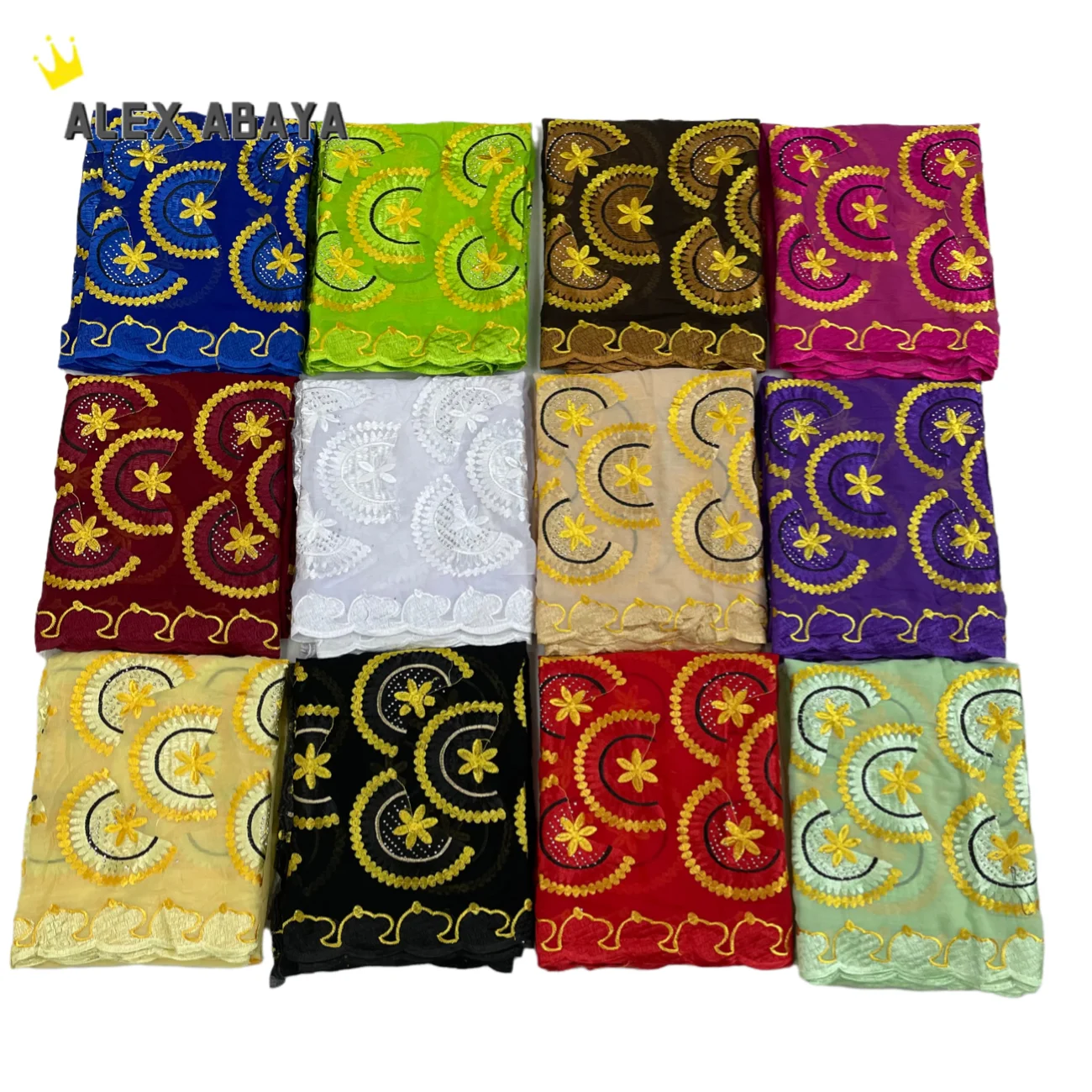 New Islamic Dubai Cotton Scarf Big Size 210* 110cm Embroidery Soft Hijab African Women Turban Headscarf AL050