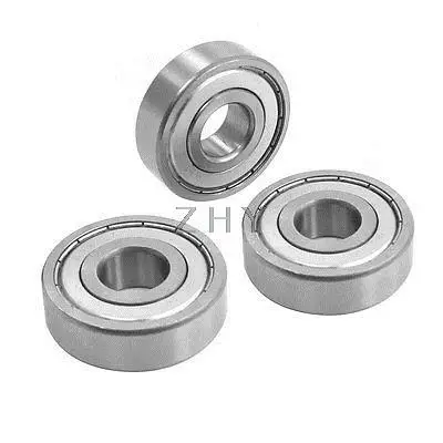 

3 Pcs 6303Z 17mm x 47mm x 14mm Double Metal Shielded Deep Groove Ball Bearings