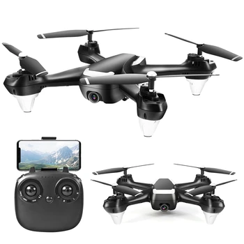 

Drone with WiFi FPV 720P/1080P Wide Angle HD Hight Hold Mode Camera Black White Fall Resistant RC Quadcopter Dron For Toys Gifts